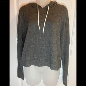 Mossimo Cropped Hooded Shirt